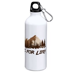 Bouteille 800 ml Alpinisme Hiking for Life
