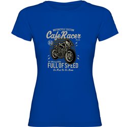 T shirt Motorcycling Go Fast or Go Home Short Sleeves Woman