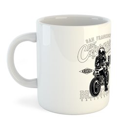 Mug 325 ml Motorcycling Dragsters
