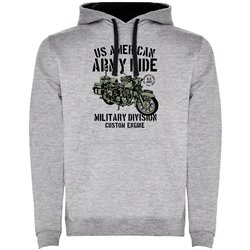 Hoodie Motorcycling Army Ride Unisex