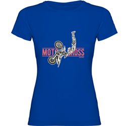 Camiseta Motocross Flying Manga Corta Mujer