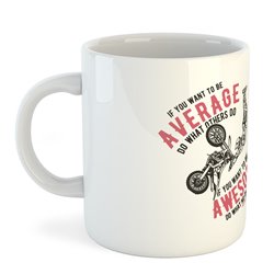 Mug 325 ml Motorcycling Average
