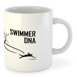 Tasse 325 ml Natation Swimming DNA
