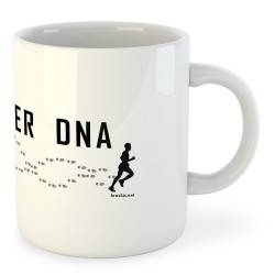 Taza 325 ml Running Runner DNA