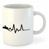 Mug 325 ml Swimming Swimming Heartbeat