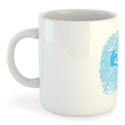 Mug 325 ml Climbing Climber Fingerprint
