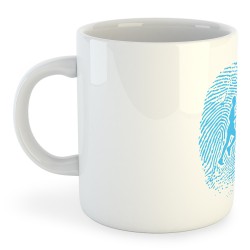 Mug 325 ml Running Runner Fingerprint