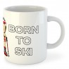 Mug 325 ml Ski Born to Ski